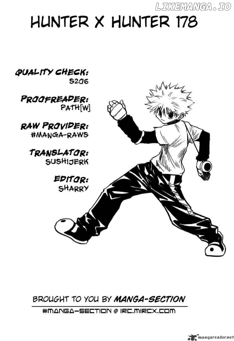 Hunter x Hunter, Chapter 178 image 16